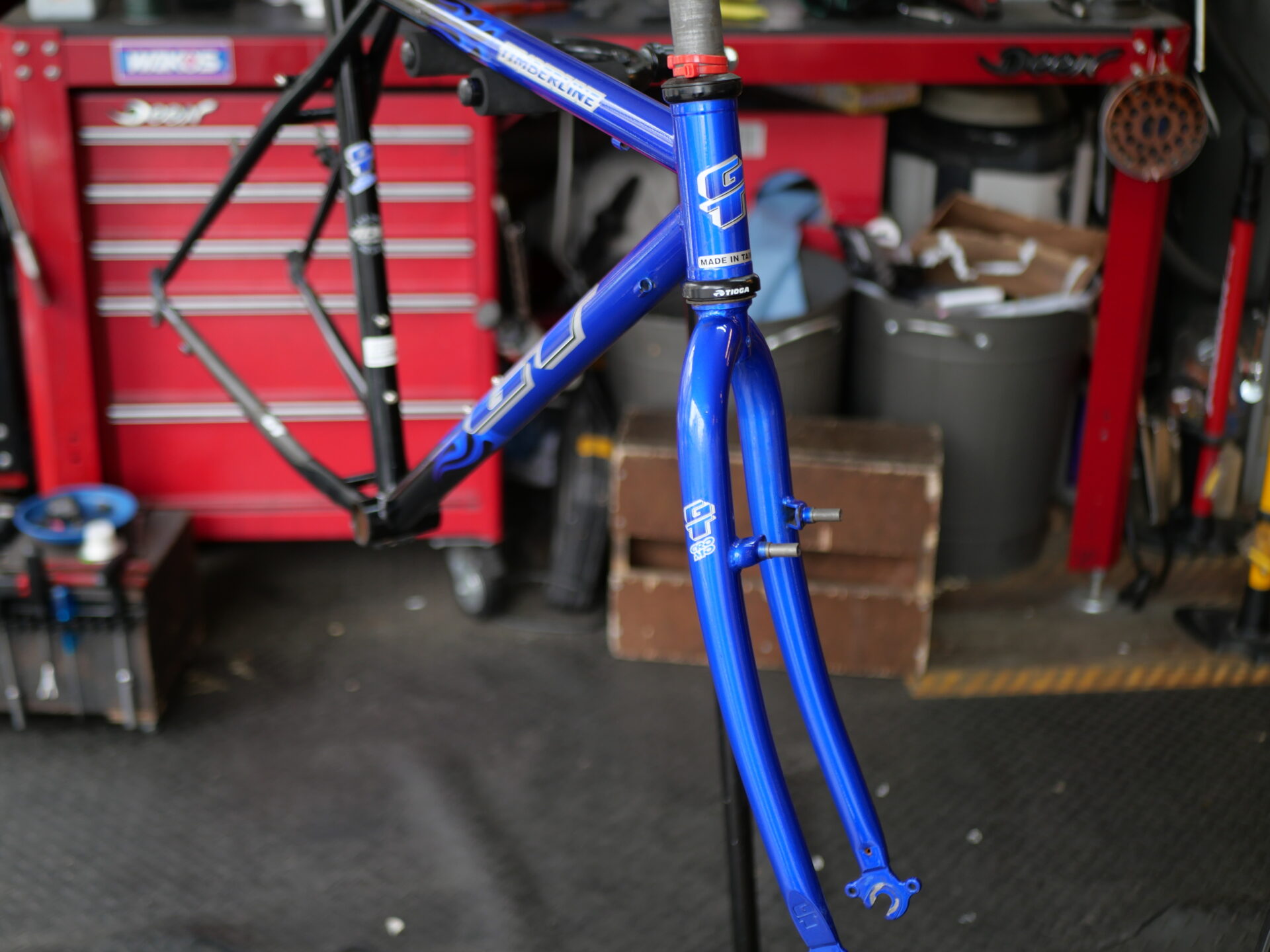 クロモリMTB、GTをレストモッド | オグラ輪業